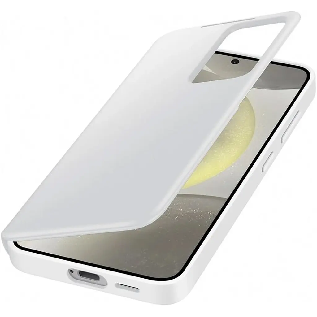 Чохол Samsung Smart View Wallet для Galaxy S24 Plus White (EF-ZS926CWEGWW) [100749] - фото 4