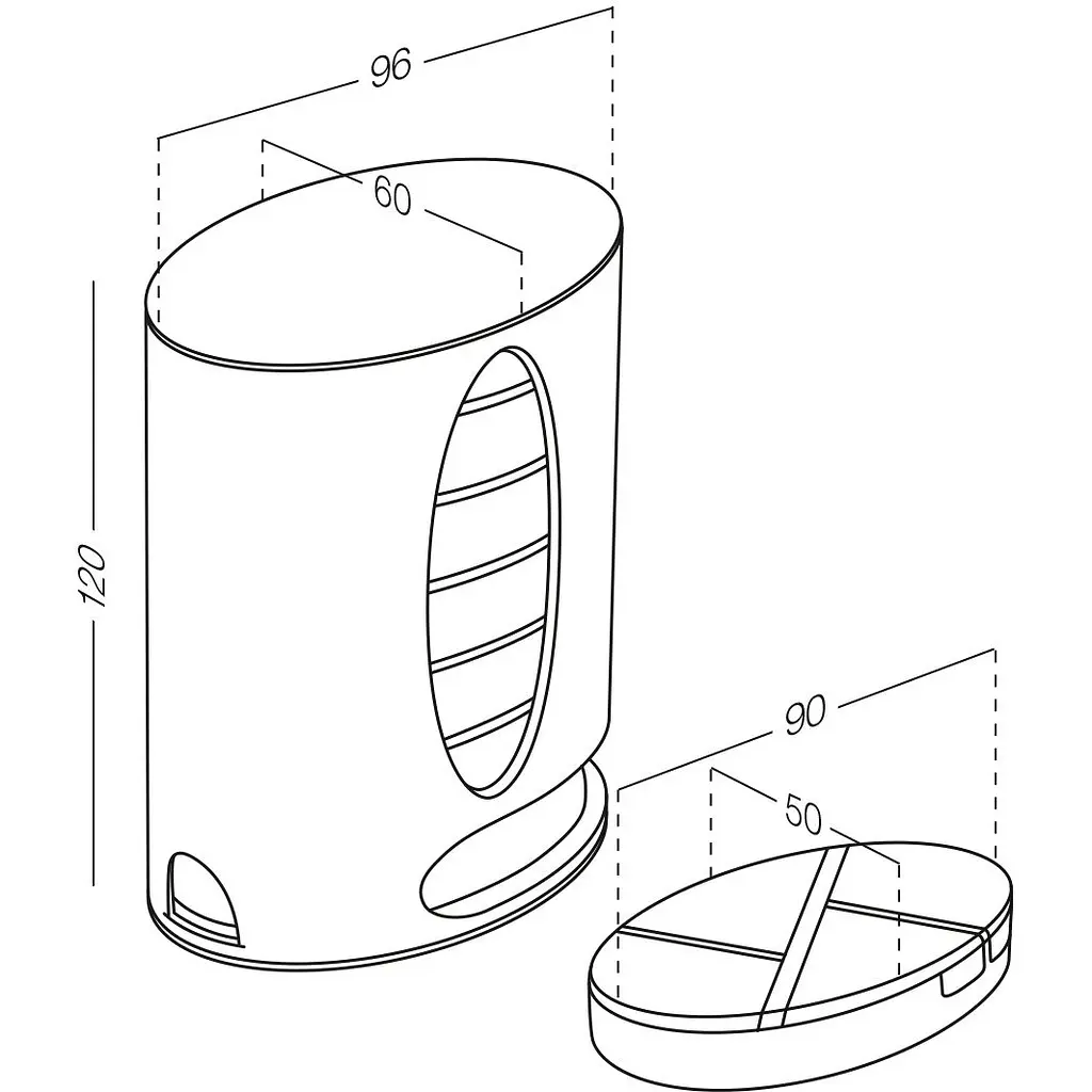 Органайзер для таблеток MBM My Home PC-04, 7 днів 12х9.6х6 см зелений (PC-04 GREEN) - фото 6