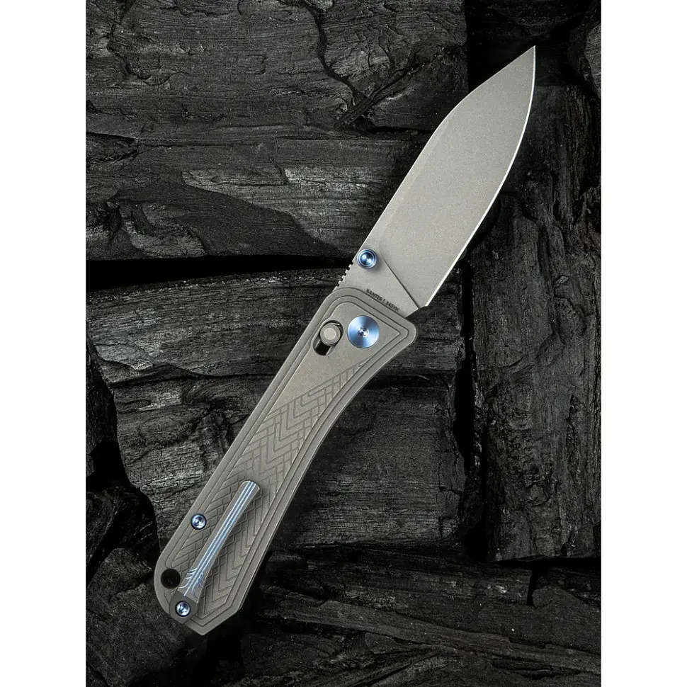 Ніж Weknife Bougie Banter, Stonewash, титан (WE24009-2) - фото 11