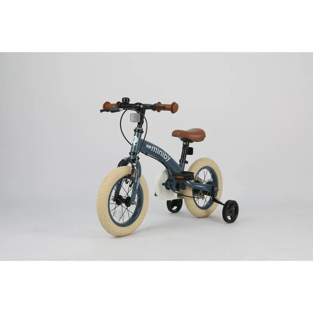 Велосипед-біговел Qplay Miniby 3в1 12" Grey-Blue (CB02MiniBy12Grey-Blue) - фото 9