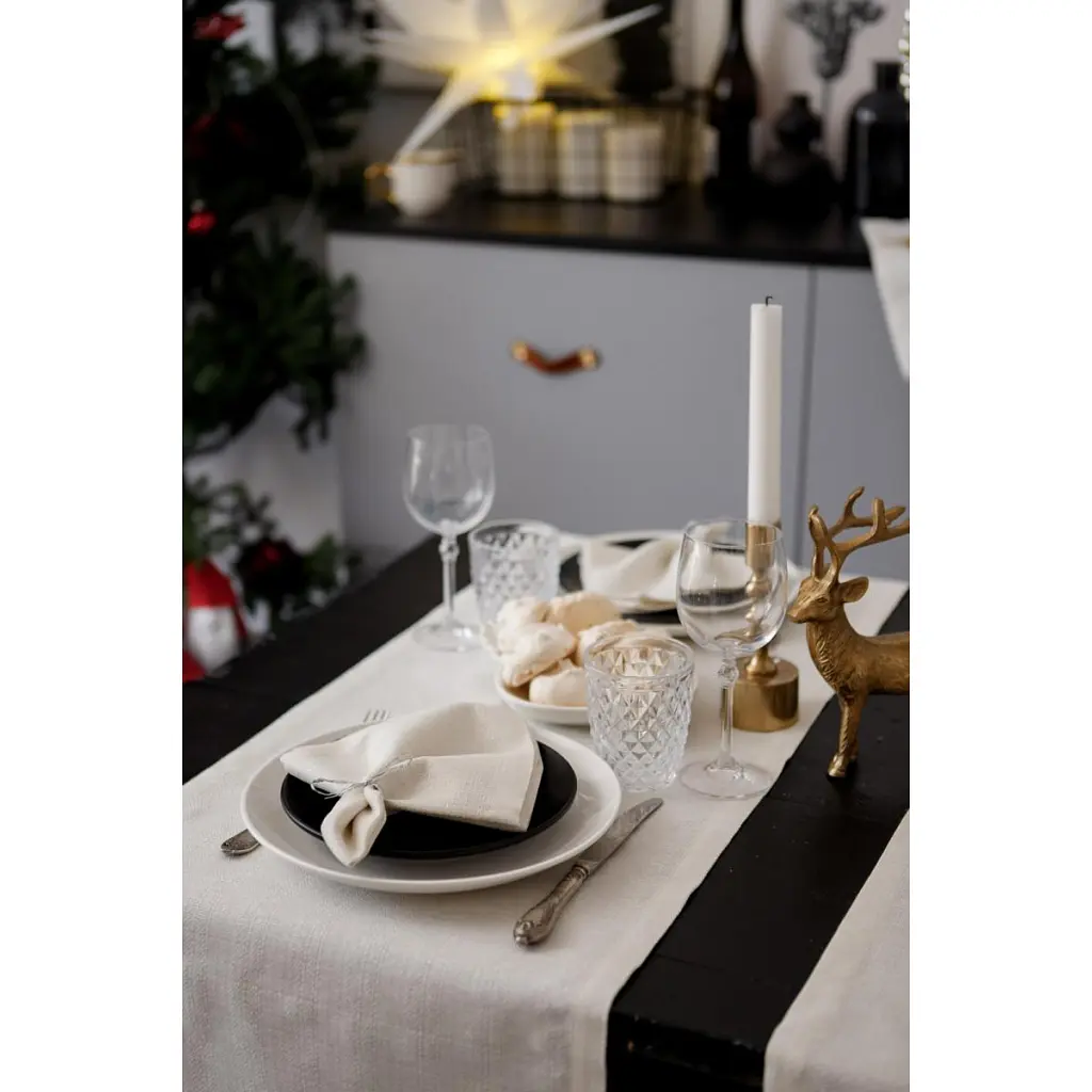 Доріжка на стіл Прованс Перлина White 40х180 см (037581) - фото 10