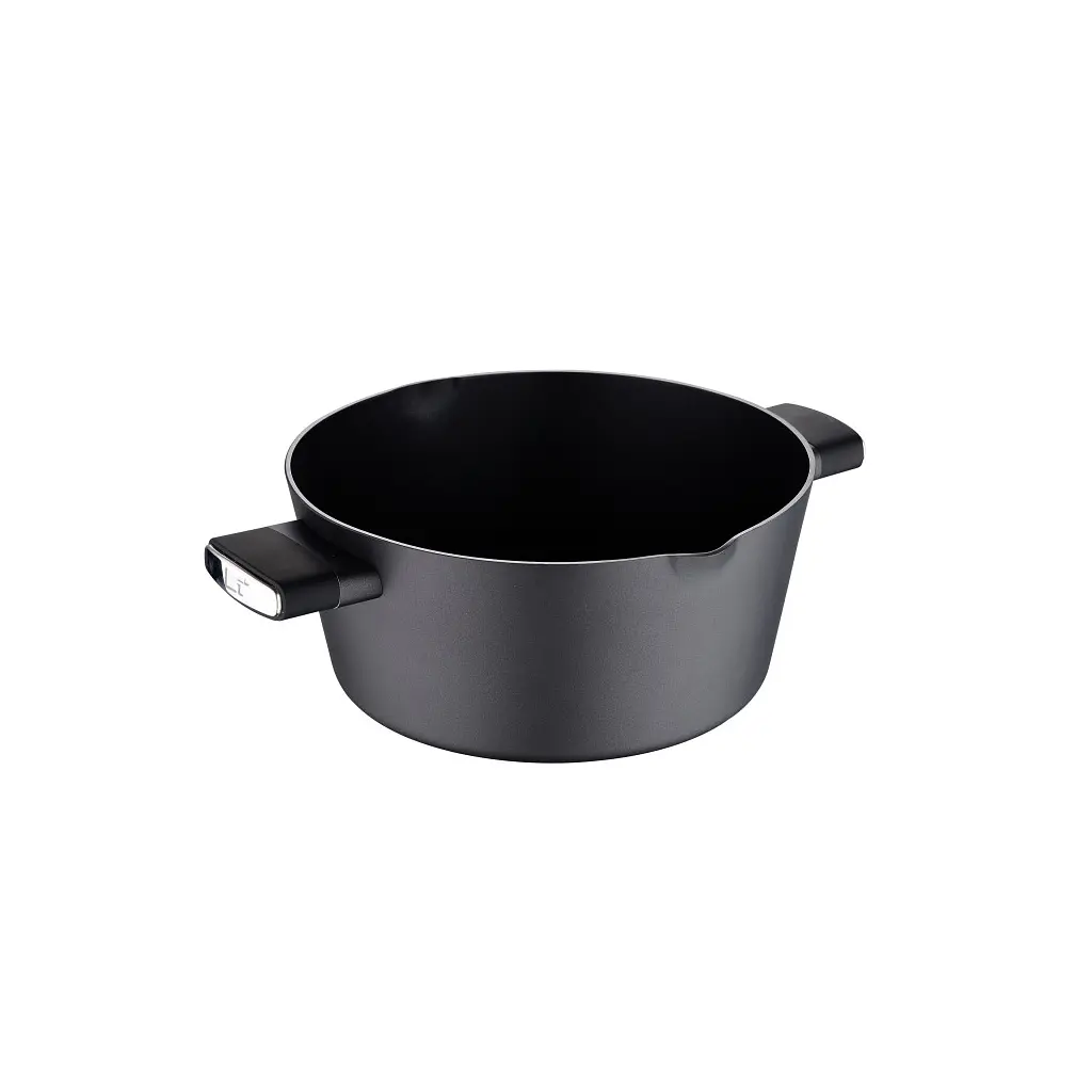 Каструля Bergner Ion, з кришкою 6 л (BG-35802-BK) - фото 3
