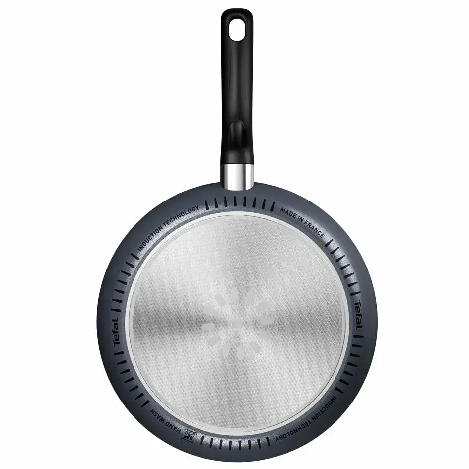 Tefal Сковорода з кришкою So' Light, 28см, алюміній, бакеліт, скло, чорний - фото 4