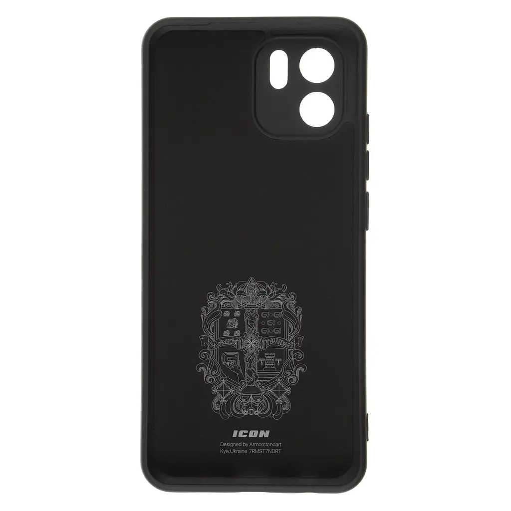 Чехол ArmorStandart ICON для Xiaomi Redmi A2 Camera cover Black (ARM66537) - фото 2