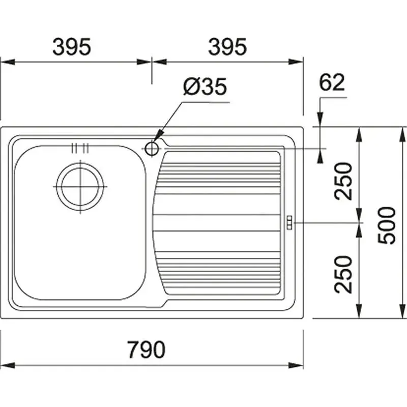 Кухонная мойка Franke Logica line LLX 611-79 - фото 3