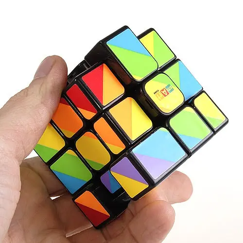 Кубик Рубика Радужный 3х3 Чорний Smart Cube SC361 - фото 3