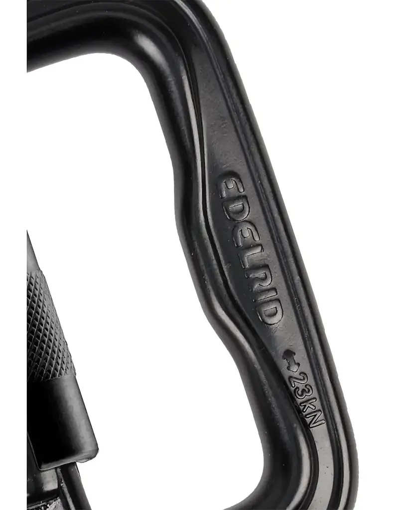 Карабін Edelrid Foras Triple Lock Black (1017-852080000170) - фото 3