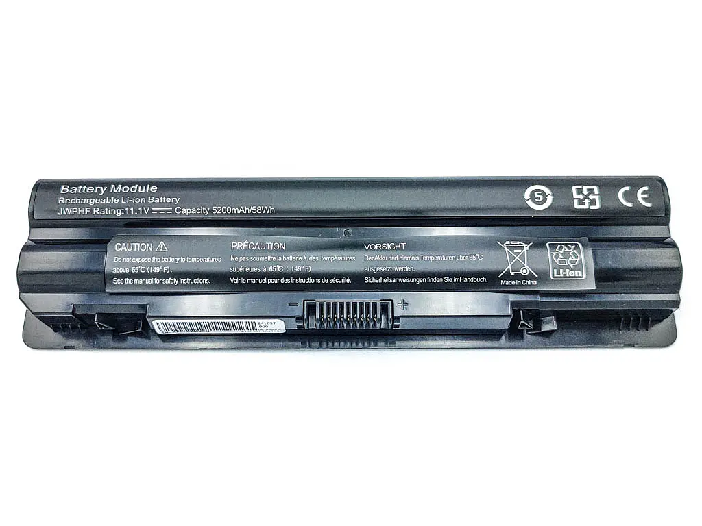 Акумулятор JWPHF для Dell XPS L502X, XPS 14, XPS 17 3D (11.1V 5200 mAh) - фото 2