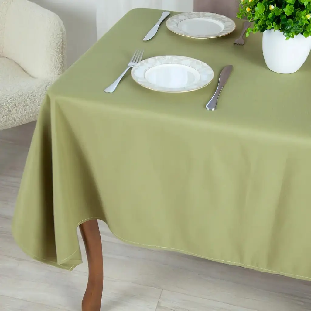 Скатертина ТЕП Aquastop водовідштовхувальна Olive 150x200 см (С-04189_29835) - фото 3