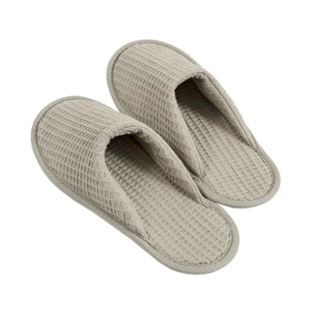 Тапочки Lotus Home - Waffle kahve кофе - фото 4