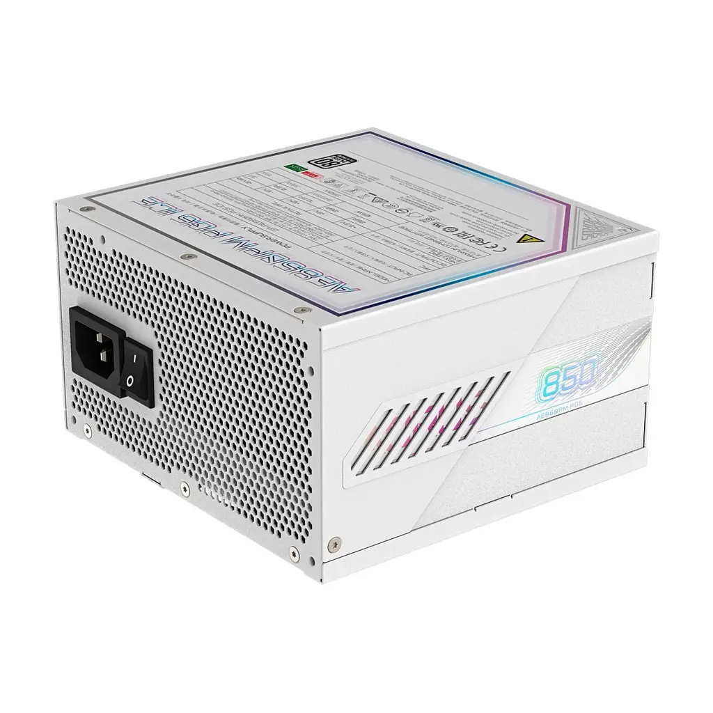 Блок живлення GIGABYTE 850W (GP-AE850PM PG5 ICE) - фото 4