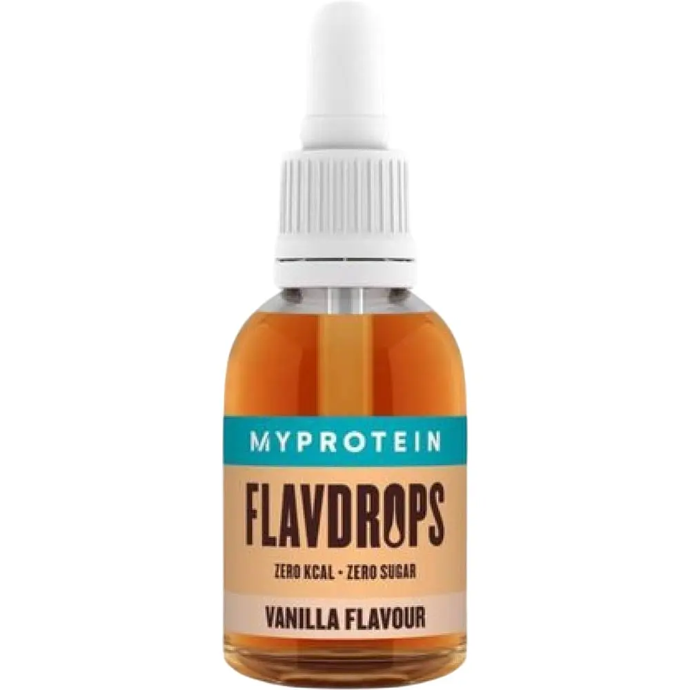 Краплі Myprotein Flavdrops Vanilia рідкий цукрозамінник 50 мл зі смаком ванілі (100-15-2981786-20) - фото 2