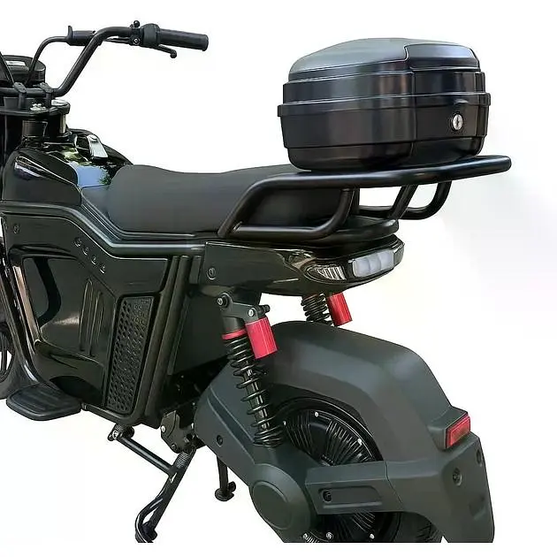 Электроскутер Cruzzer 2500 (2500W, 60V, 30Ah) литий-ионный аккумулятор черный - фото 4