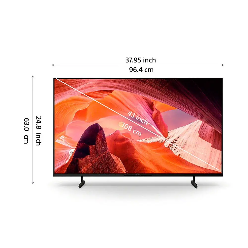Телевізор Sony Bravia X80L 43" LED 4K [KD-43X80L] EU [94391] - фото 8