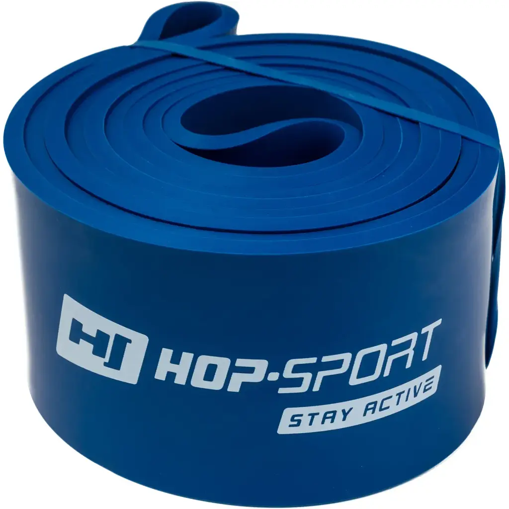 Резинка для фитнеса Hop-Sport 28-80 кг HS-L064RR синяя - фото 7