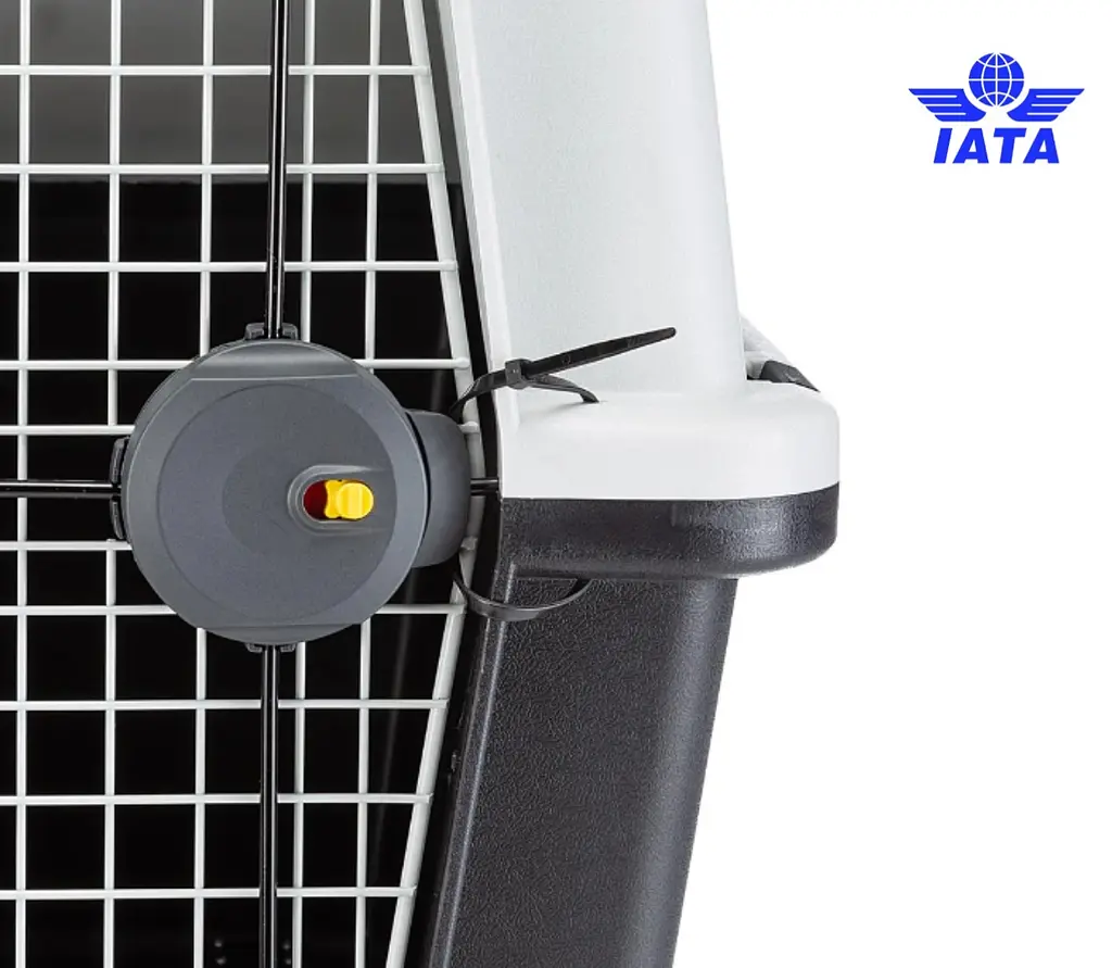 Переноска для собак та котів Ferplast Atlas Professional 50 сіра до 30 кг 81х55.5х59.5 см 73050021 - фото 7