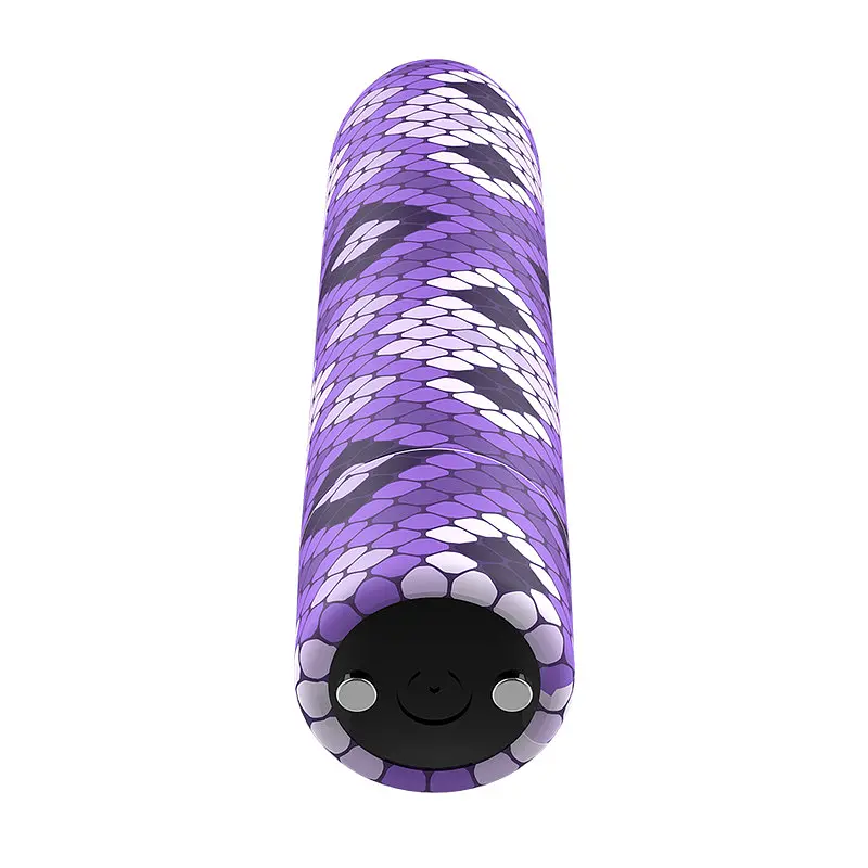 Потужна віброкуля Snake PurpleCustom Bullets (Іспанія) Custom Bullets CB912314 102919 - фото 5