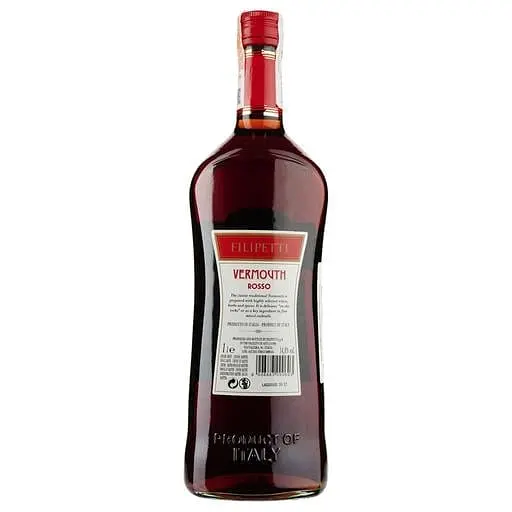Вермут Valsa Nuovo Perlino Vermouth Rosso Filipetti 14.8% 1 л  - фото 2
