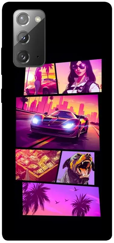 TPU чохол Demsky GTA vibes для Samsung Galaxy Note 20