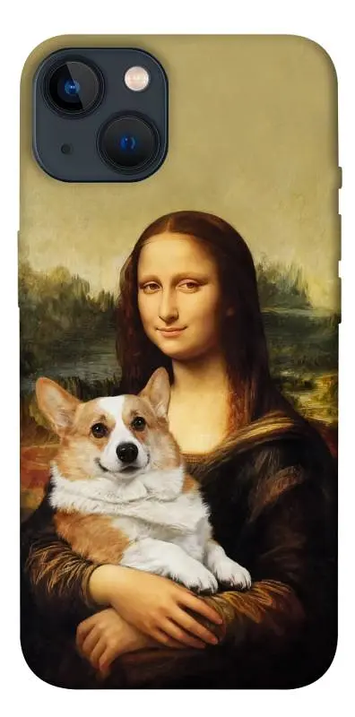 TPU чохол Demsky Mona corgi для Apple iPhone 13 (6.1")