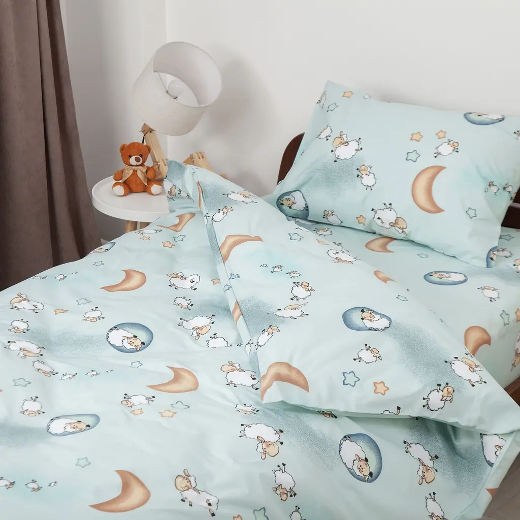Комплект постільної білизни ТЕП Soft dreams М'ятні сни підлітковий (2-04191_29916) - фото 3