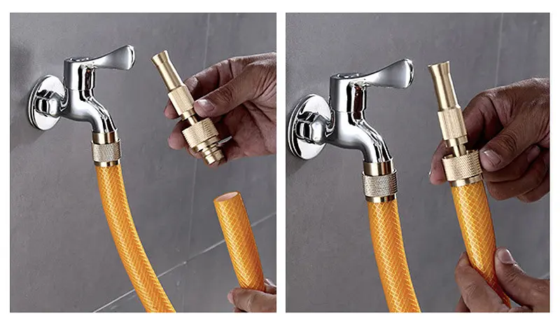 Насадка форсунка високого тиску розпилювач на латунний шланг INTEGRATED DIRECT SPRAY GUN UKC - фото 6