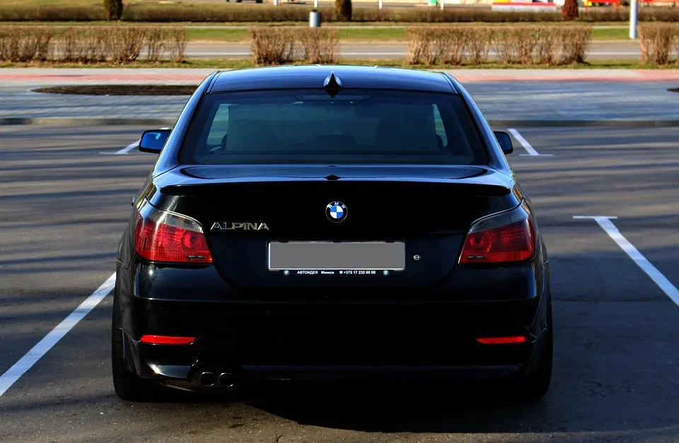 Емблема напис Alpina для Bmw (Хром) 200х28 мм (на скотчі) - фото 4