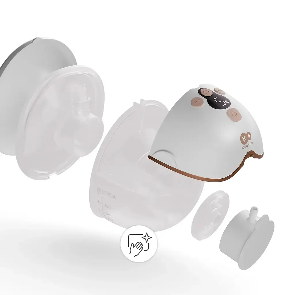 Електричний молоковідсмоктувач Kinderkraft MamaFlow Gold (KEMAFL00GLD0000) - фото 3