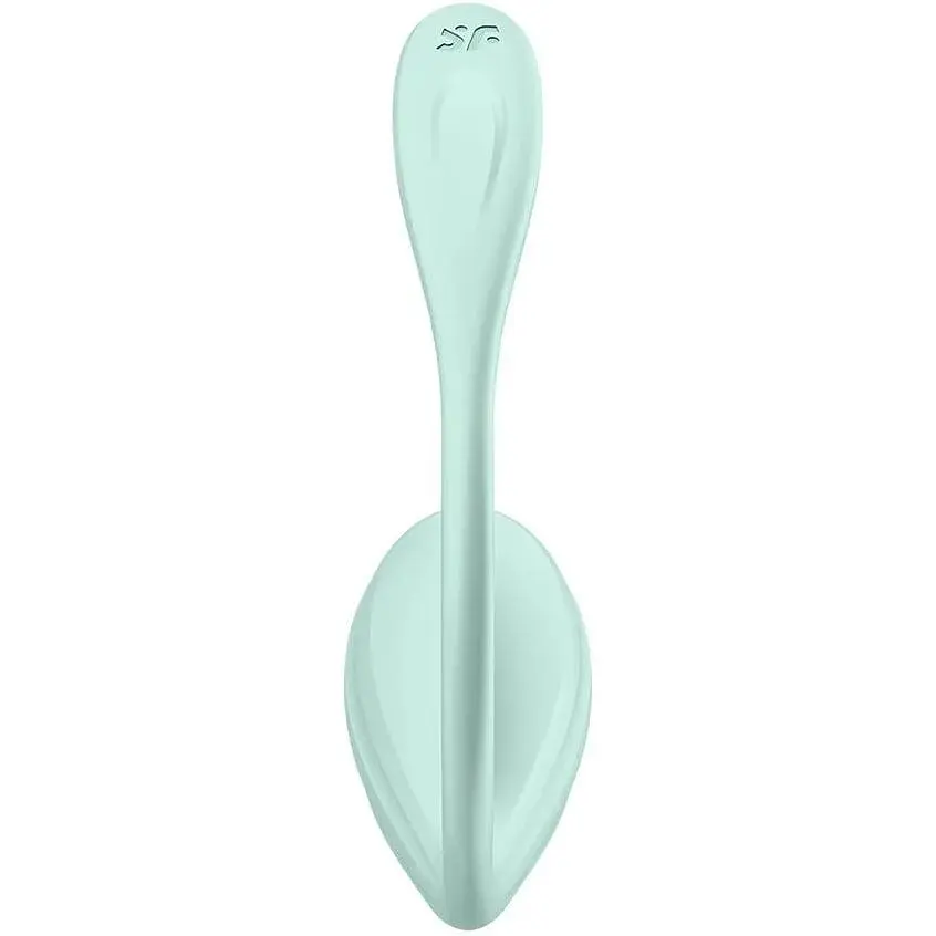 Смарт-віброяйце Satisfyer Smooth Petal Connect App Mint - фото 4