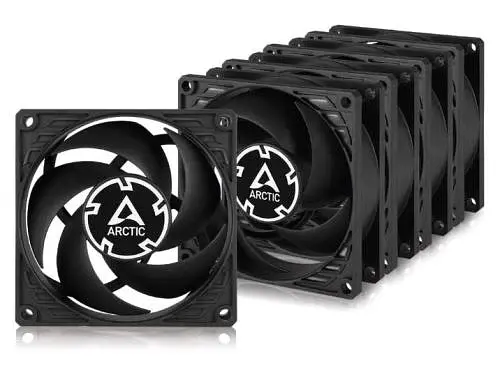 Вентилятор 80 мм, P8 Silent, Black, 5 шт Arctic teh0028714 - фото 2