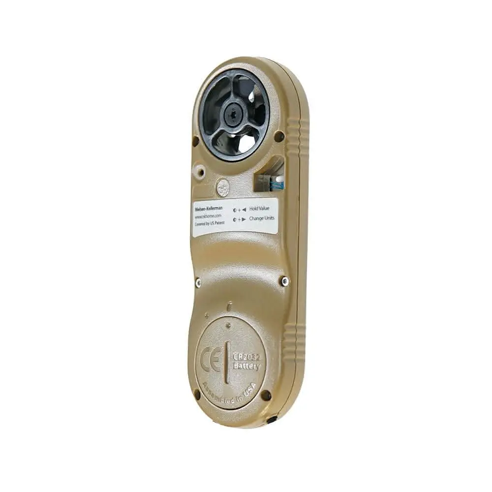 Метеостанция Kestrel 2700 Ballistics Tan с Bluetooth и баллистическим калькулятором (0827LTAN) - фото 3