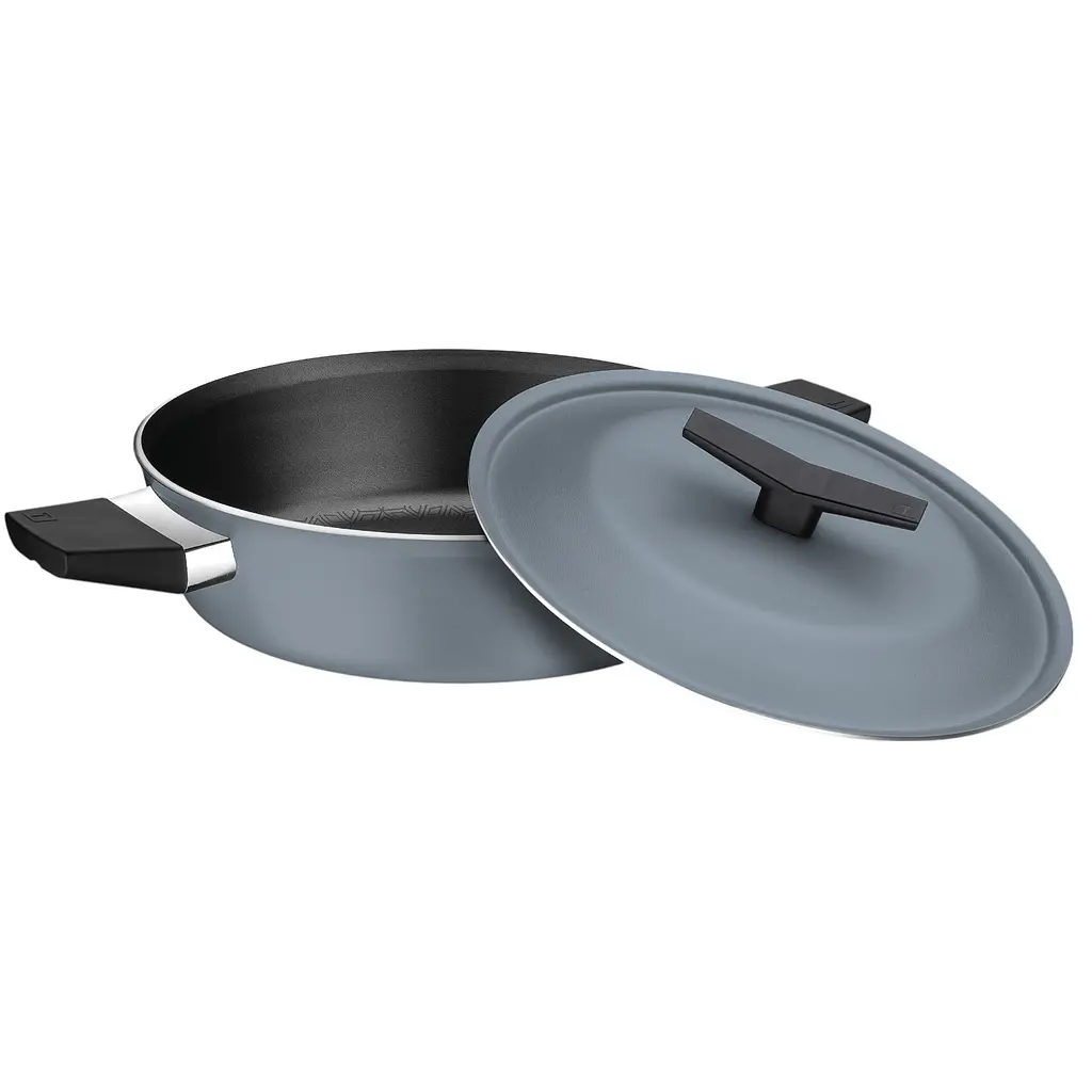 Сотейник Tramontina Spezia з кришкою blue 24 см 2.5 л  - фото 2