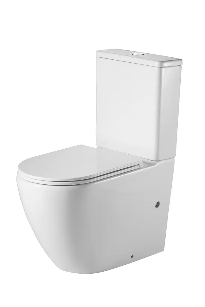Унитаз-компакт Mixxus Premium Ellipse-0402-R 660x390x855 мм, Rimless MP6468, Белый - фото 3