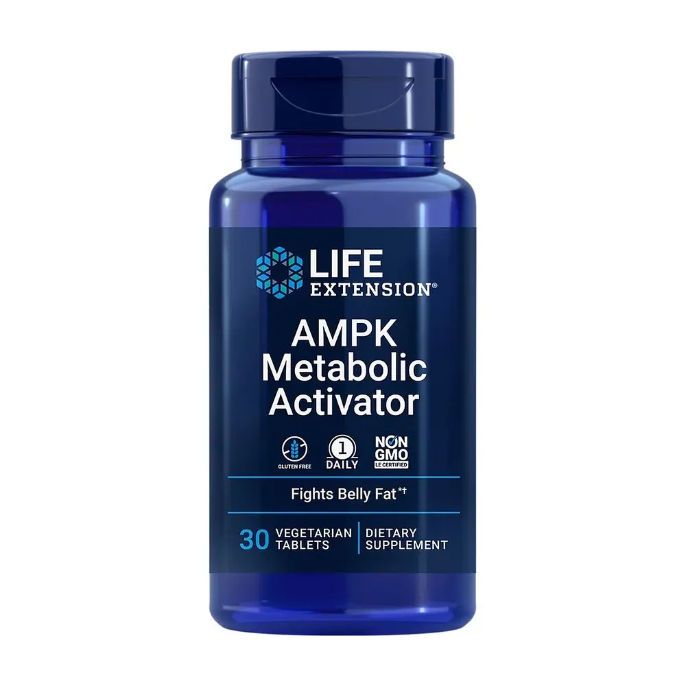Жироспалювач AMPK Metabolic Activator, 30 таблеток Life Extension fit0016468 - фото 2