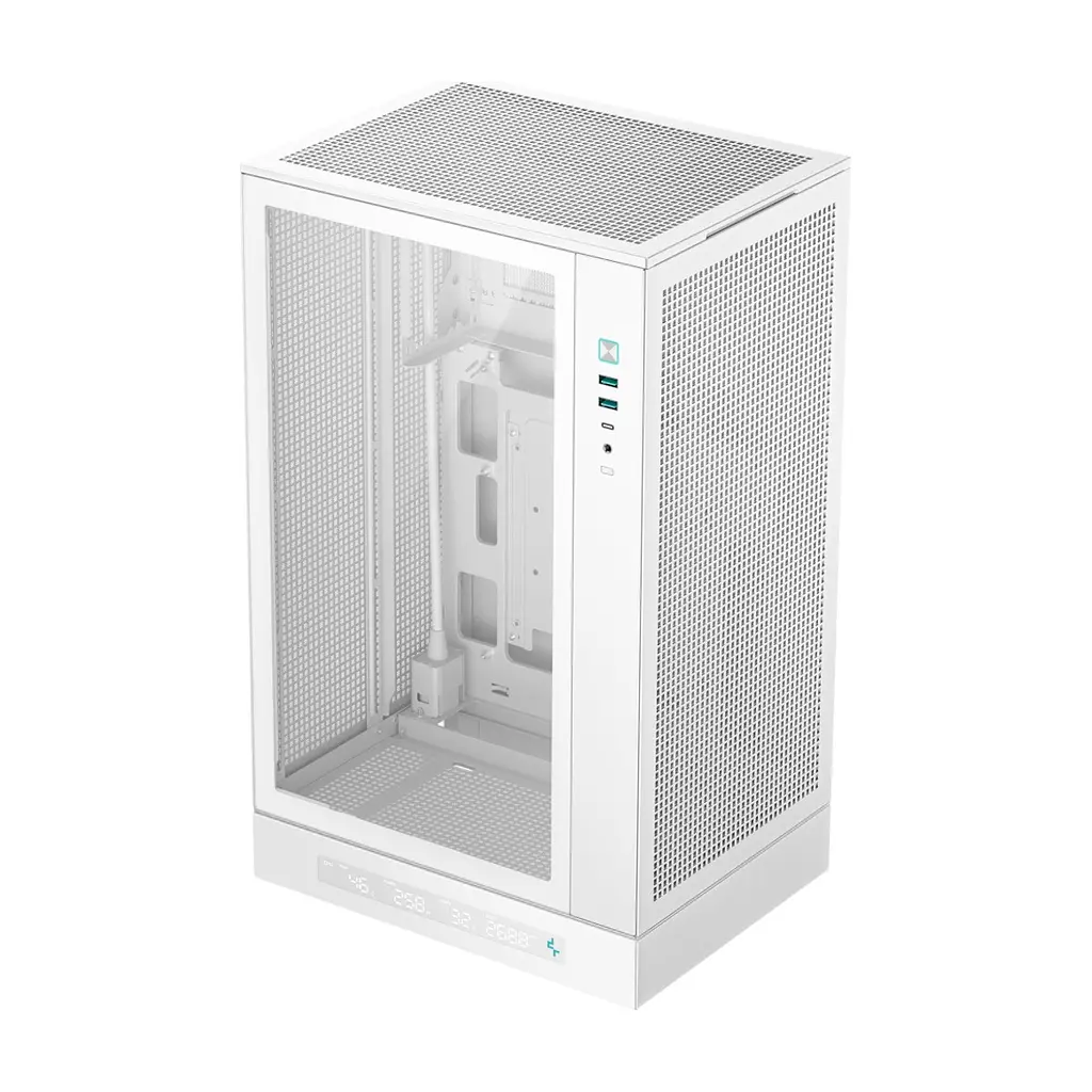 Корпус для ПК Deepcool CH270 Digital White (R-CH270-WHNDM0-G-1) - фото 4