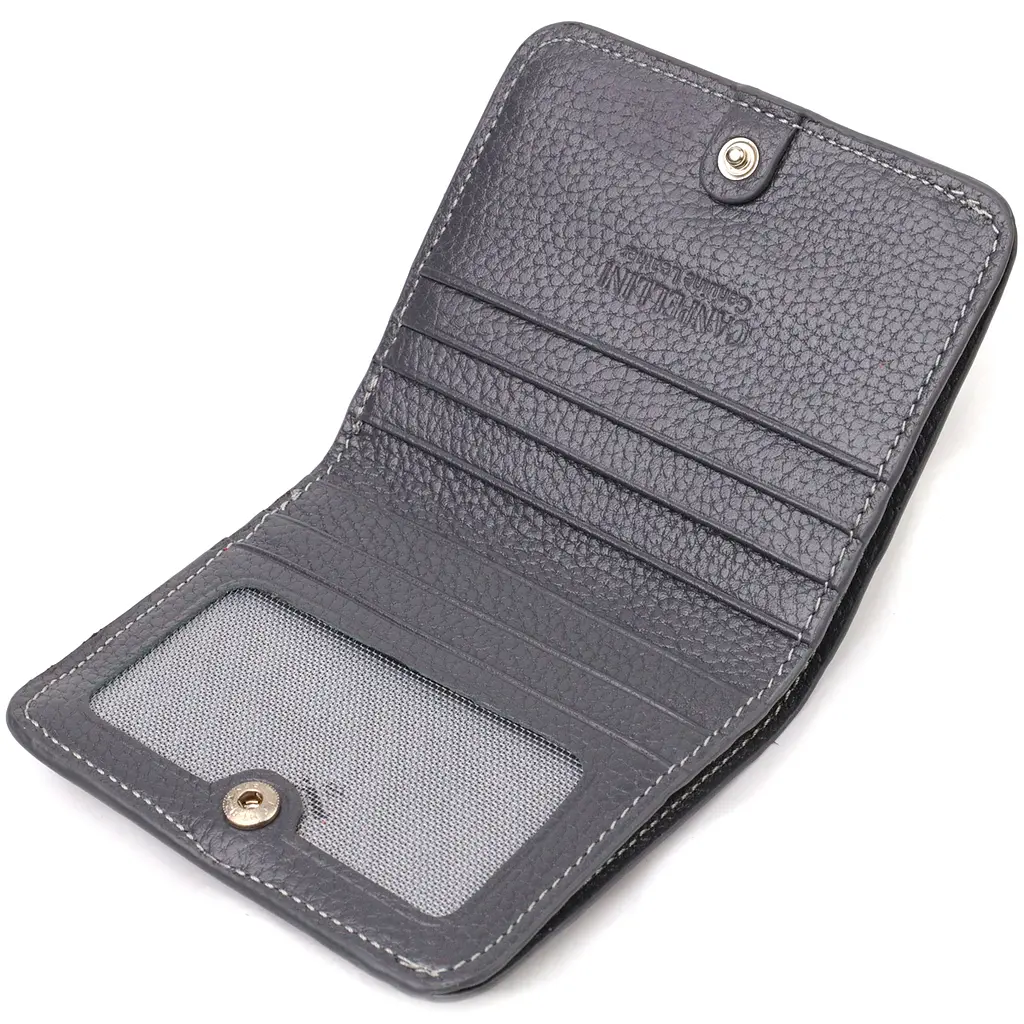 Кожаный женский кошелек Canpellini 10х9х1 см acs0025510 - фото 3