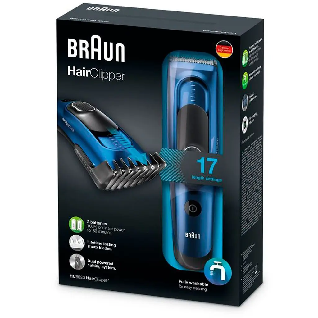 Машинка для стрижки Braun HC5030 [64054] - фото 3