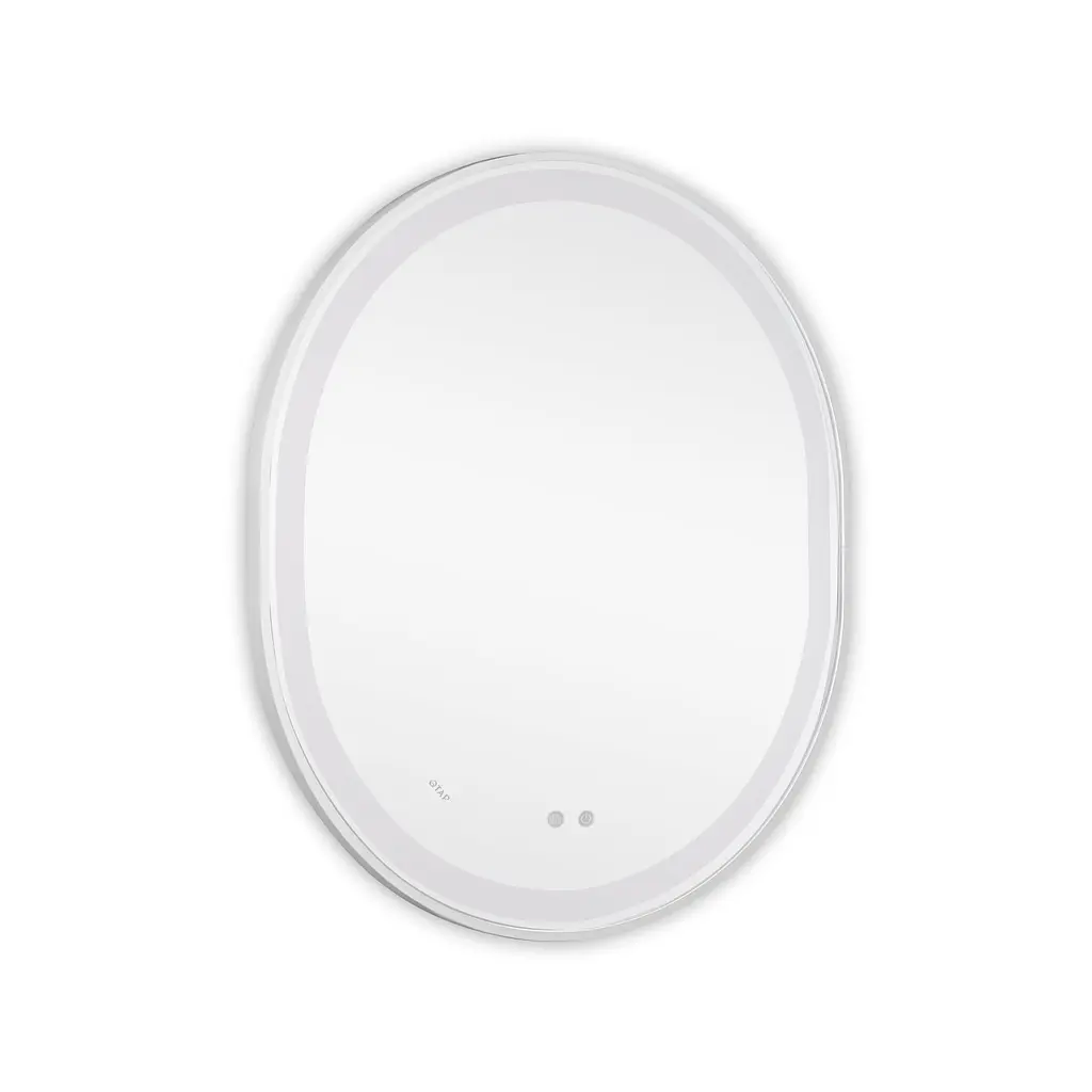Дзеркало Qtap Gemini 800x700 з LED-підсвічуванням Touch, з антизапотіванням, з димером температури кольору (3000-6500K) Reverse QT2578R8071W - фото 7
