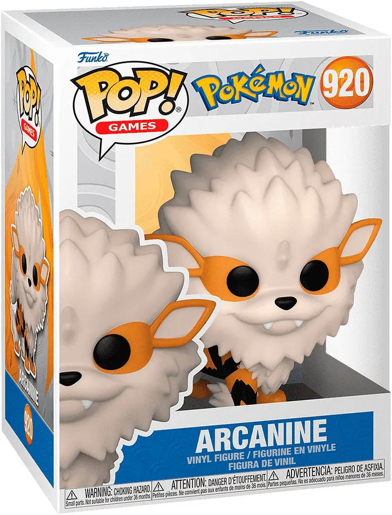 Фігурка Funko POP Games: Pokemon - Arcanine det0018304 - фото 2
