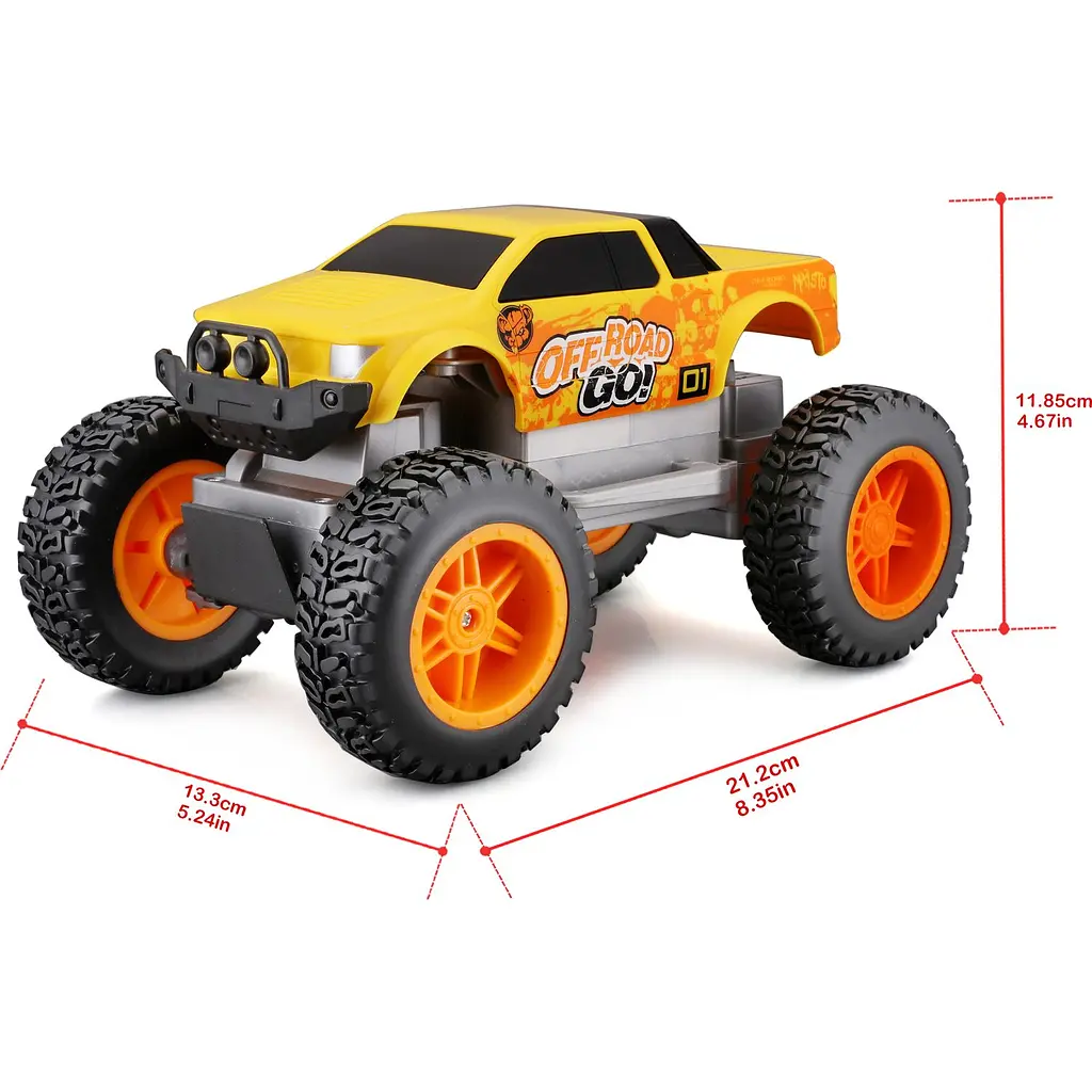 Машинка іграшкова на радіокеруванні Maisto Tech Off Road Go жовта (82759 yellow) - фото 13