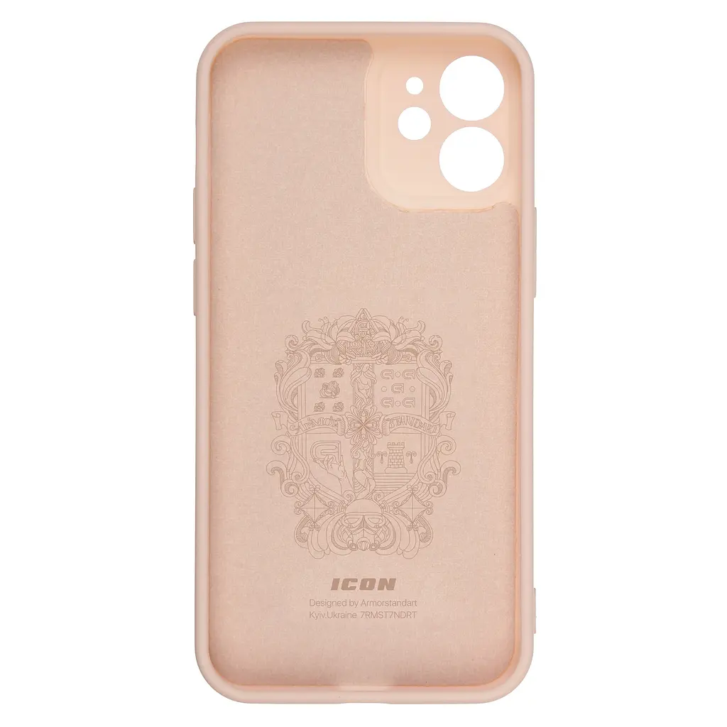 Чехол ArmorStandart ICON для Apple iPhone 12 Mini Camera cover Pink Sand (ARM57486) - фото 2
