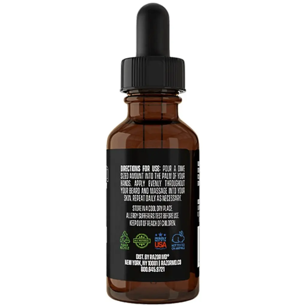 Олія для бороди Razor Beard Oil Sandalwood Musk з екстрактом сандалового дерева та мускусу 30 мл - фото 2