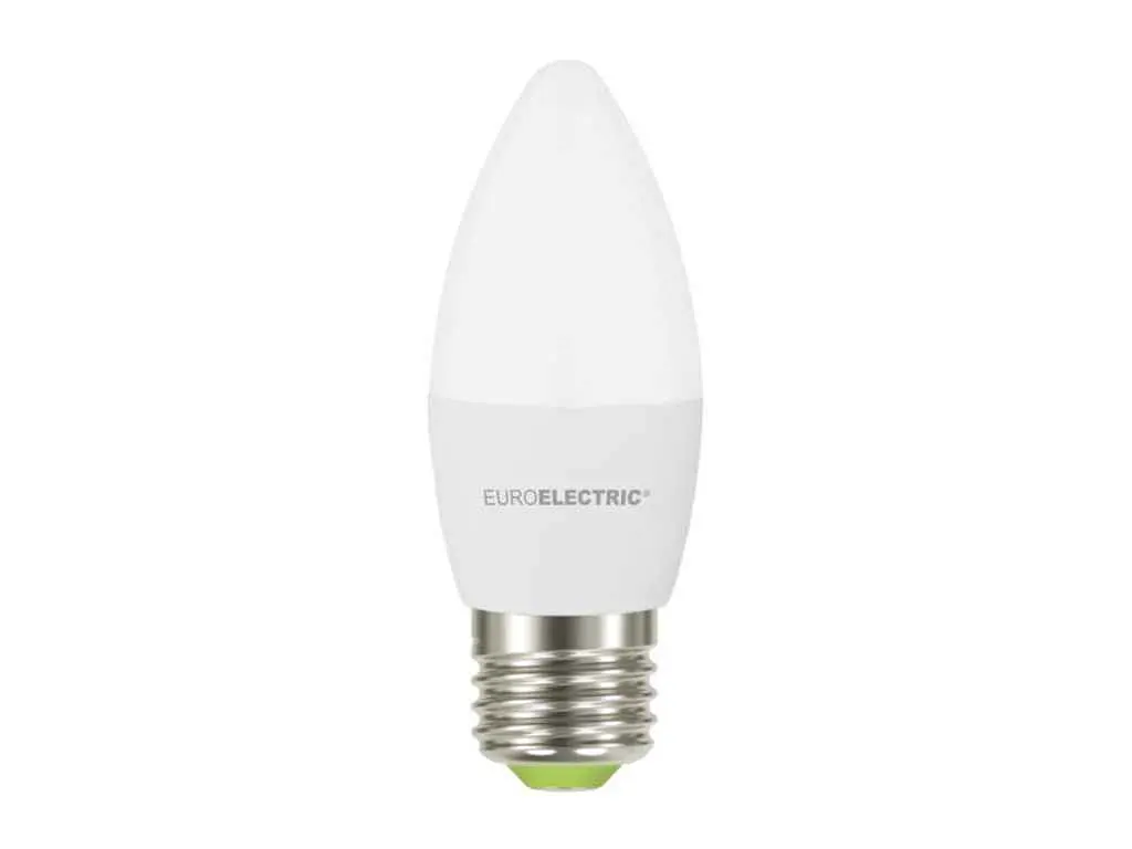 Лампа світлодіодна EUROELECTRIC 6W E27 CL (100) - фото 2