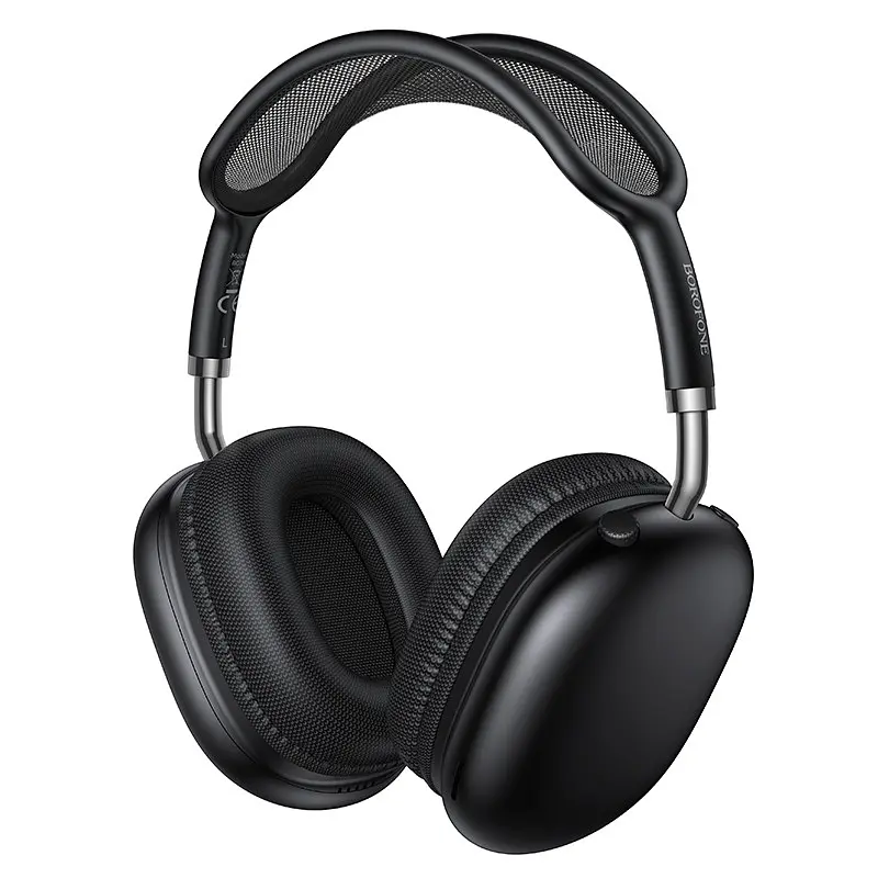 Бездротові накладні навушники BOROFONE BO36 Tone BT headphones Чорний