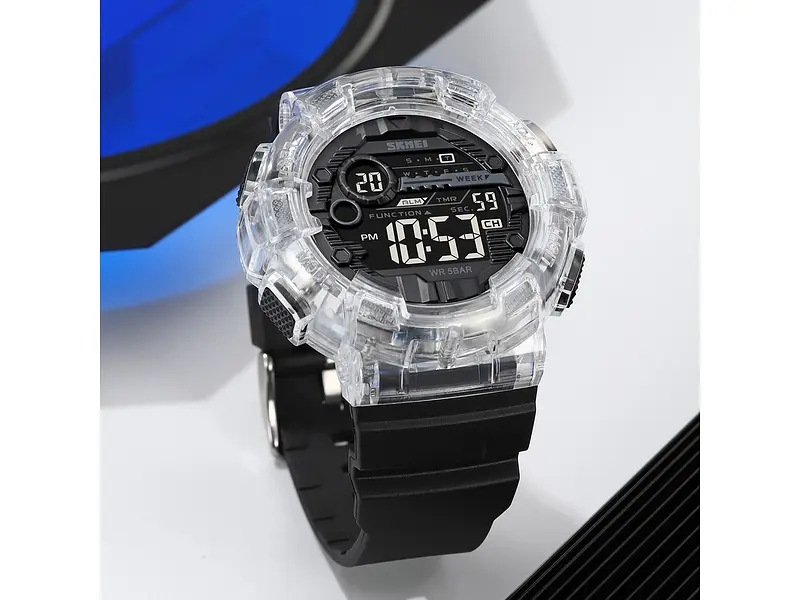 Чоловічий наручний годинник 2110WT White Skmei acs0030269 - фото 4