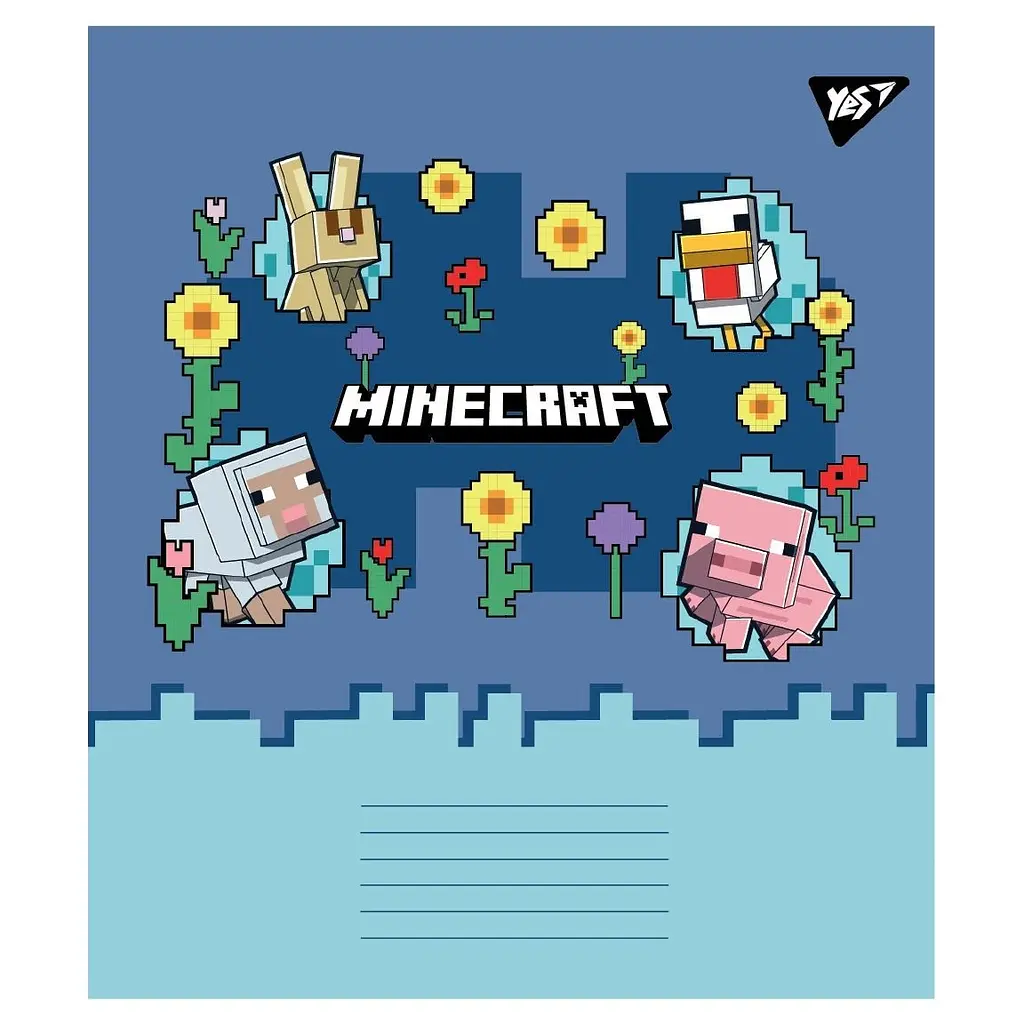 Набор тетрадей Yes Minecraft Spring А5, 18 листов 25 шт. (767594) - фото 2