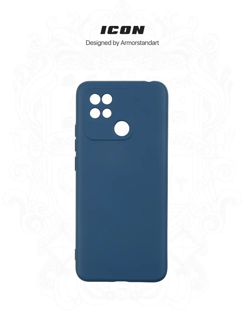 Чехол ArmorStandart ICON для Xiaomi Redmi 10C Camera cover Dark Blue (ARM61309) - фото 3