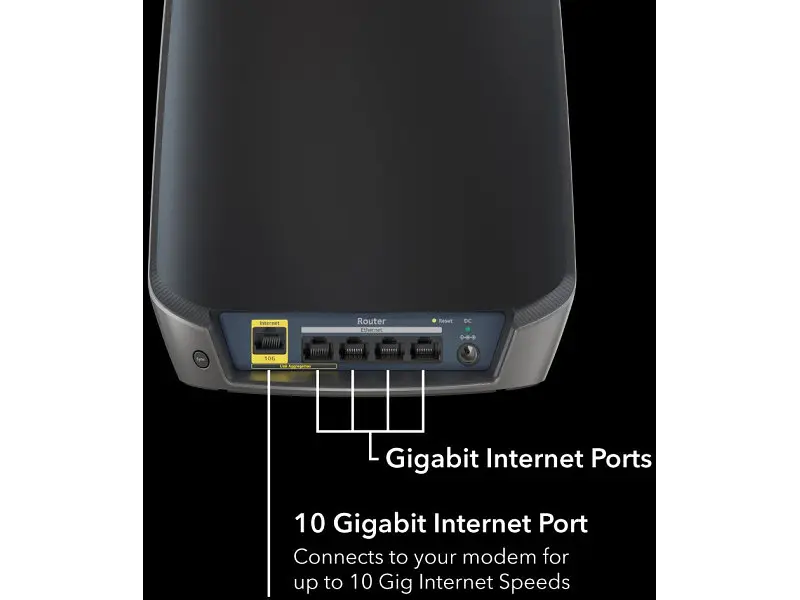 Маршрутизатор (роутер) NETGEAR RBK862SB Orbi 2-pack (RBK862SB-100EUS) - фото 3