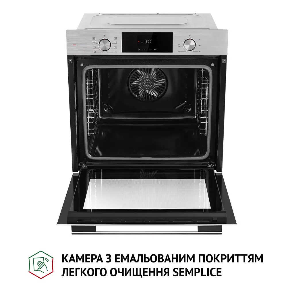 Духова шафа електрична Perfelli Diamond 6D8L Inox - фото 10