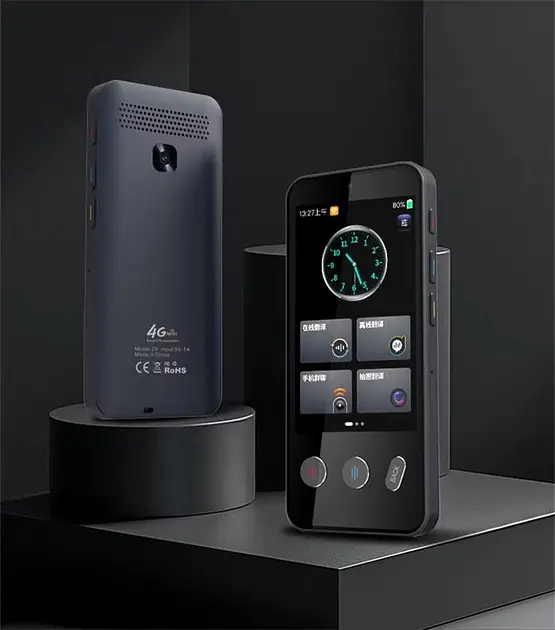 Голосовой электронный переводчик Z9 4G Wi-Fi (137 языков) - фото 2